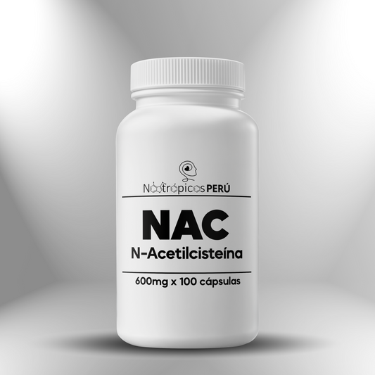 N-Acetil Cisteína (NAC) 600mg - 100 cápsulas