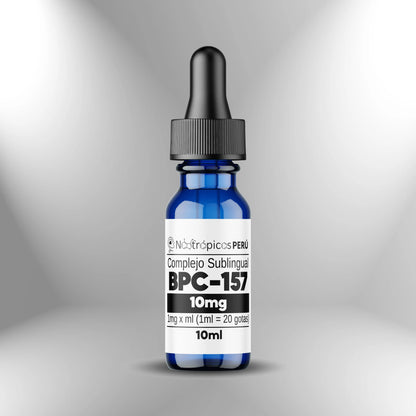 Péptido BPC-157 (Sales de arginina) 10mg (Complejo sublingual) ► 10ml