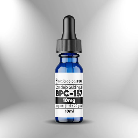 Péptido BPC-157 (Sales de arginina) 10mg (Complejo sublingual) ► 10ml
