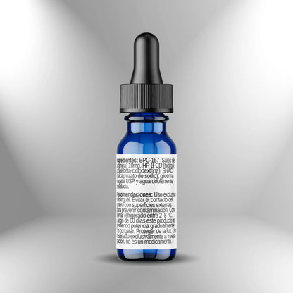 Péptido BPC-157 (Sales de arginina) 10mg (Complejo sublingual) ► 10ml
