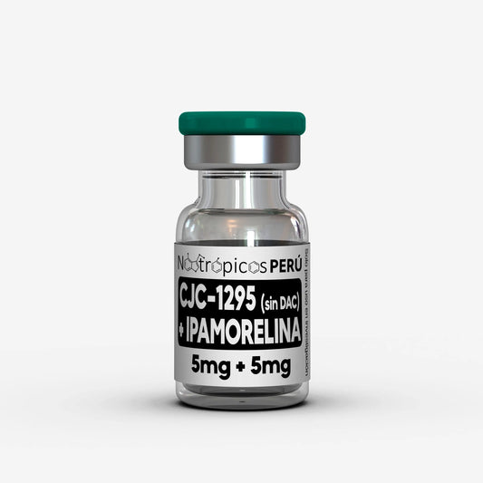 Péptidos CJC-1295 (sin DAC) + Ipamorelina ► 5mg + 5mg