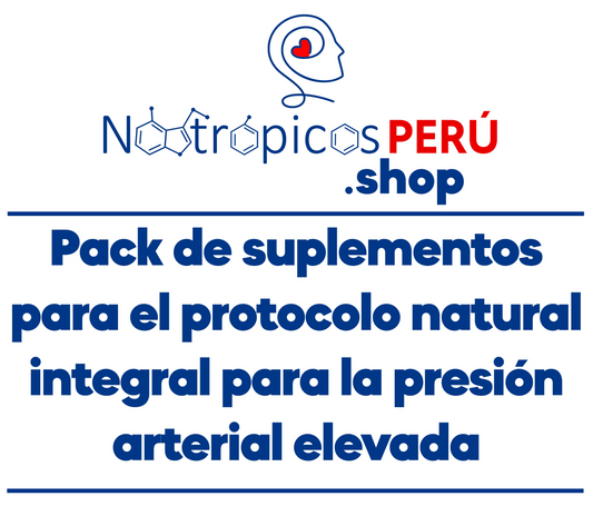 Protocolo natural integral para la presión arterial elevada Nootrópicos Perú