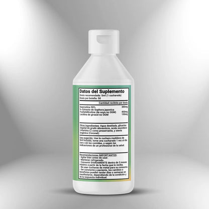Quercetina Liposomal (300mg x 5ml) - 250ml (50 dosis) Nootrópicos Perú