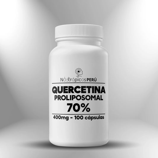 Quercetina Proliposomal 70% 400mg ► 100 cápsulas Nootrópicos Perú