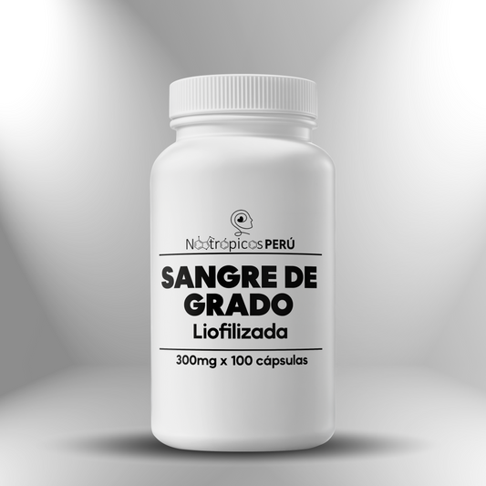 Sangue de Dragão Liofilizado 100 Cápsulas - 300mg