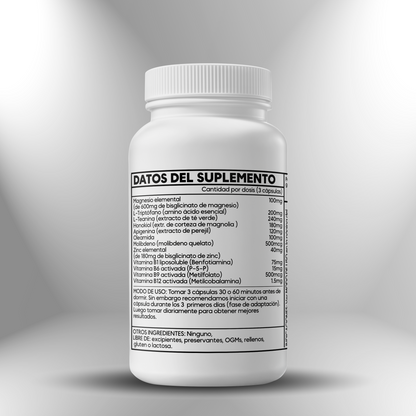 Sleep Support: Apoyo natural para dormir (sin melatonina) ► 100 cápsulas