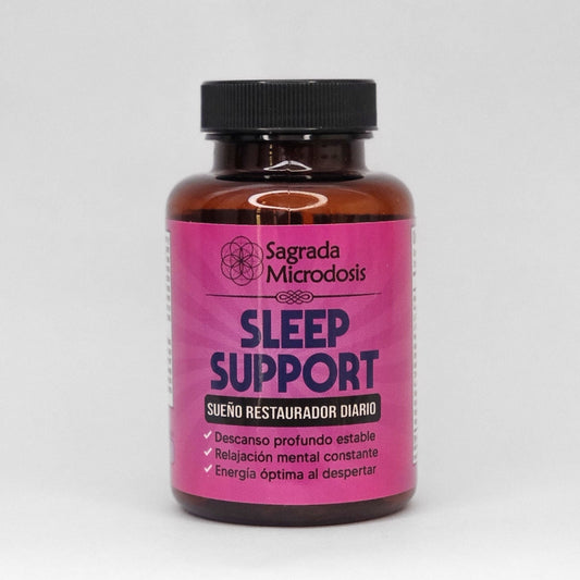 Sleep Support: Apoyo para Dormir (sin melatonina) Sagrada Microdosis