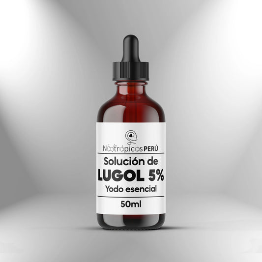 Solución de Lugol 5% (Yodo - Iodine) ► 2 presentaciones