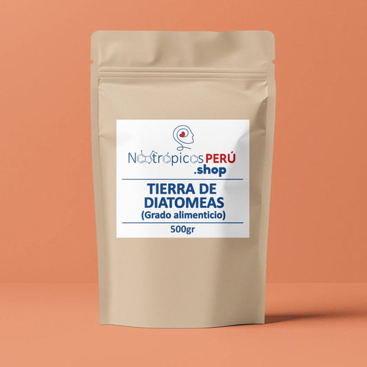 Tierra de Diatomeas (Grado alimenticio) 500gr Nootrópicos Perú