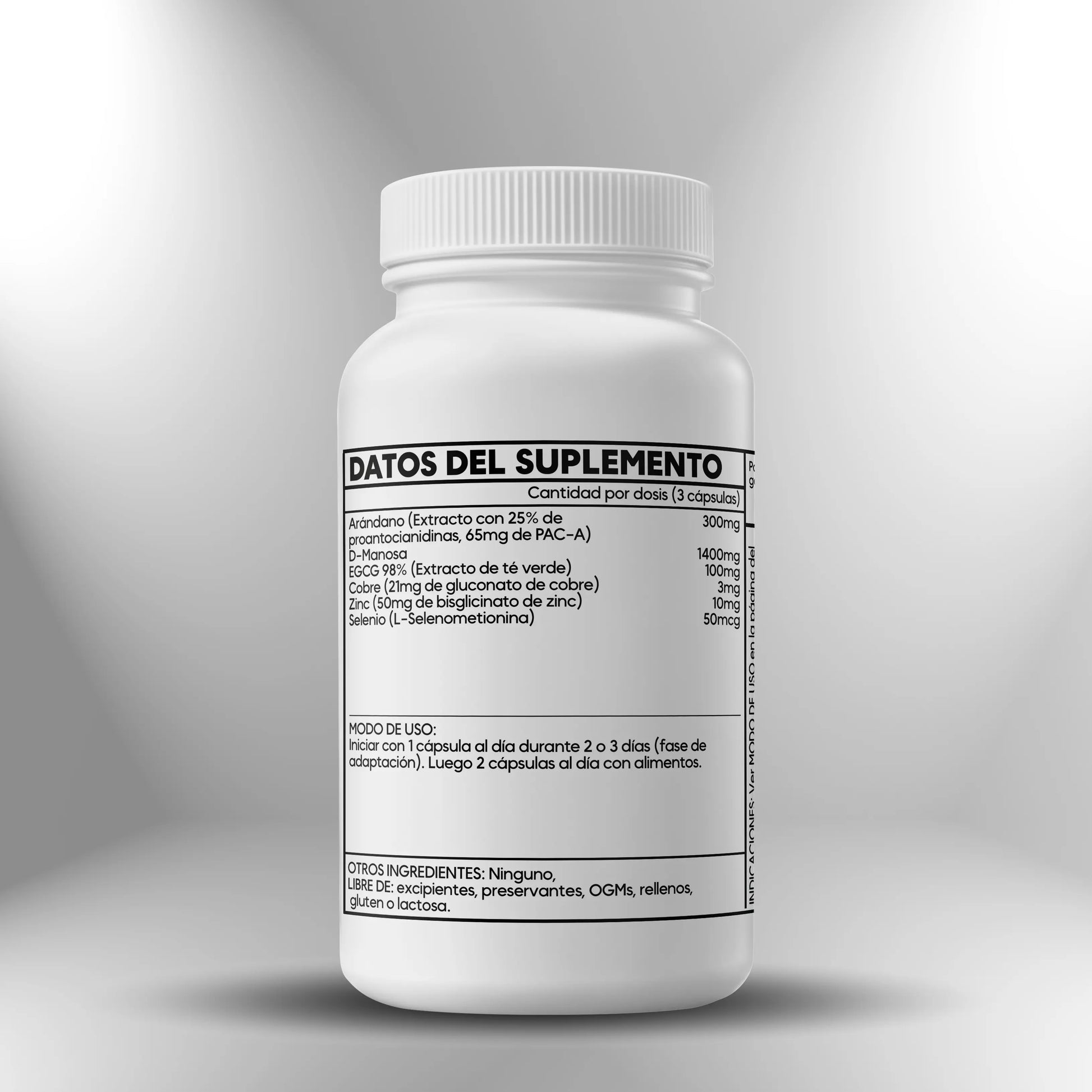 UroProtect (Fórmula para infección urinaria) - 100 cápsulas - Nootrópicos Perú