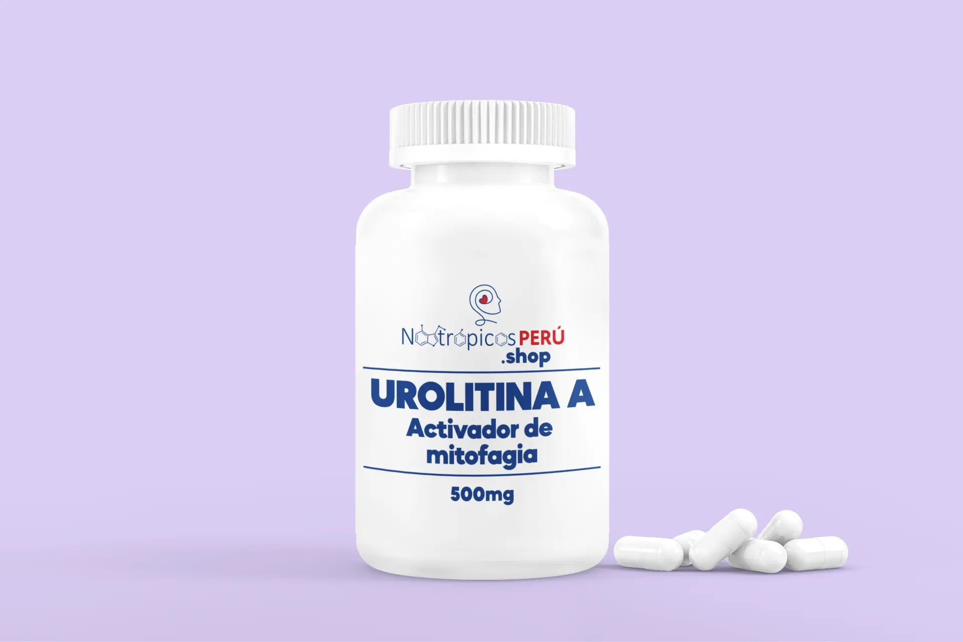 Urolitina A 500mg - 50 cápsulas Nootrópicos Perú