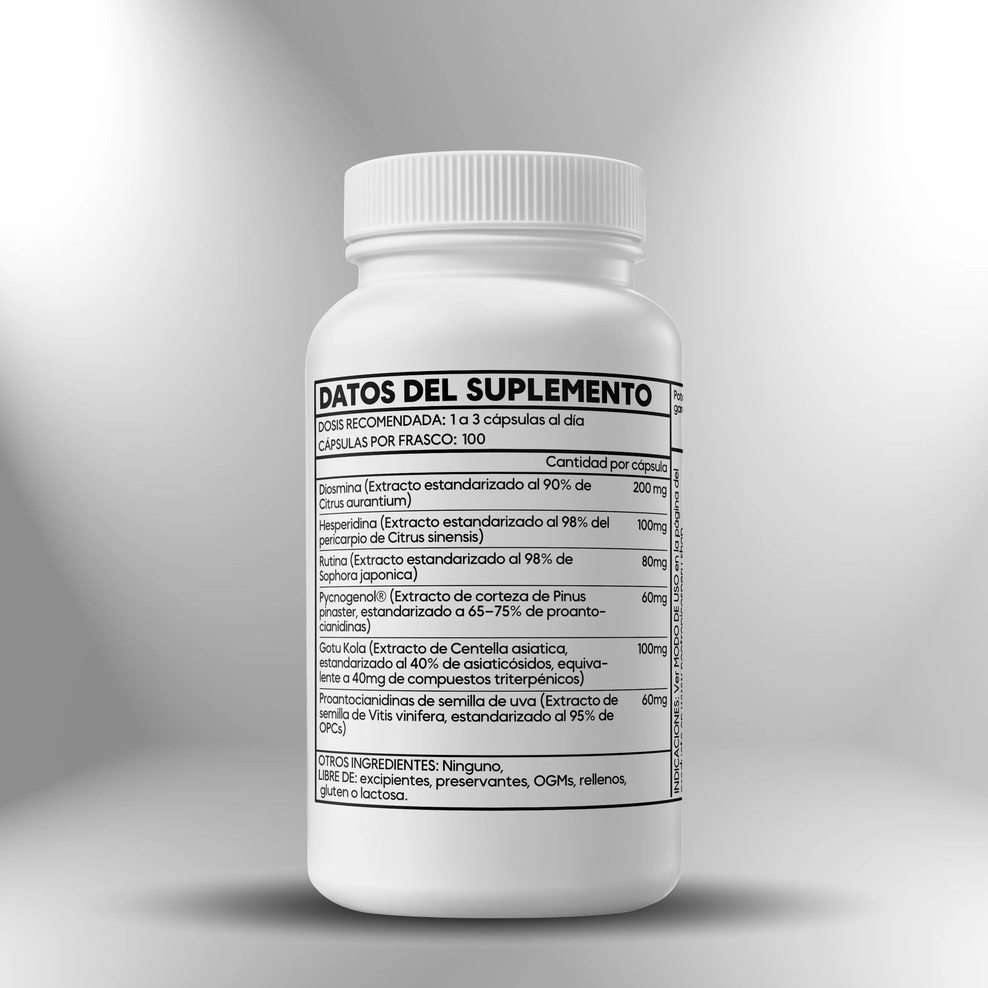 VenoCare (Fórmula para la salud vascular y capilar) ► 100 cápsulas Nootrópicos Perú