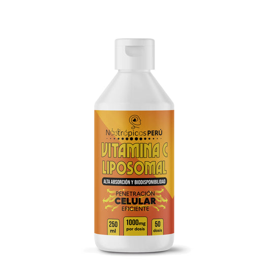 Vitamina C Liposomal (1000mg x 5ml) - 250ml (50 dosis) Nootrópicos Perú