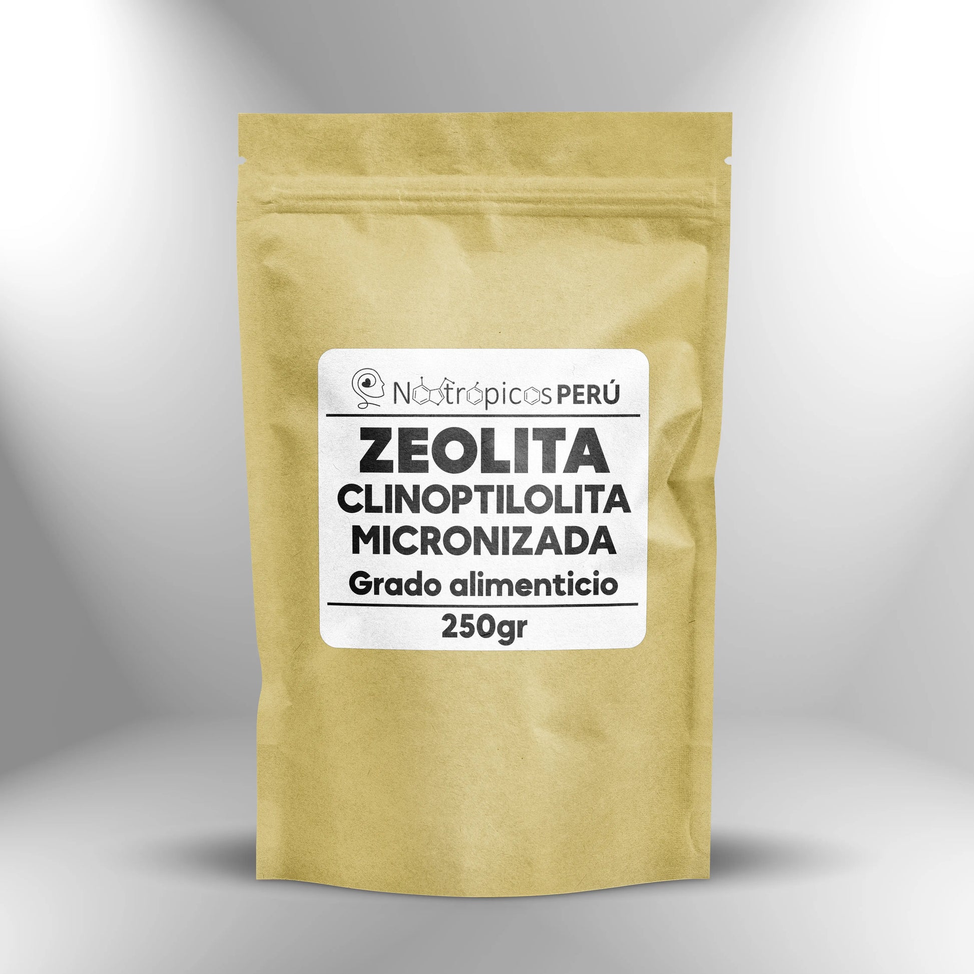 Zeolita Clinoptilolita Micronizada (Consumo humano) - 500gr Nootrópicos Perú