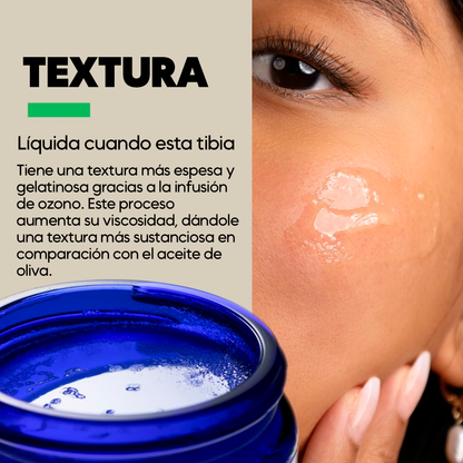 Aceite de oliva ozonizado: Bálsamo terapéutico para piel - 50ml